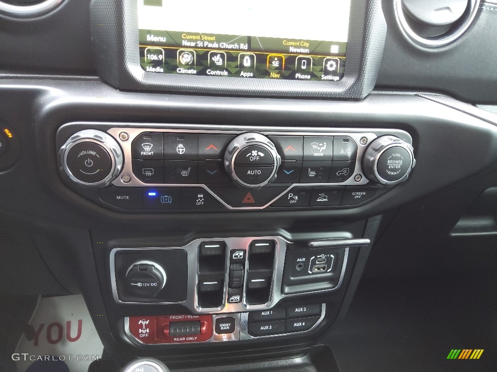2022 Jeep Wrangler Unlimited Rubicon 4XE Hybrid Controls Photo #145621242