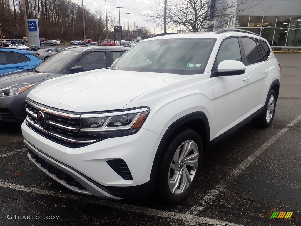 2021 Atlas SE 4Motion - Pure White / Titan Black photo #1