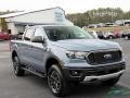 Azure Gray Metallic Tri-Coat - Ranger XLT SuperCrew 4x4 Photo No. 7