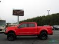 2022 Race Red Ford F150 Tuscany Black Ops Lariat SuperCrew 4x4  photo #2