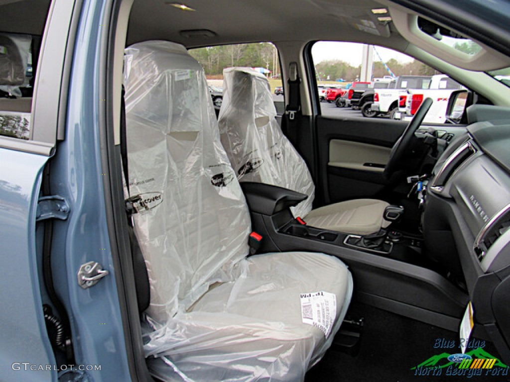 Medium Stone Interior 2023 Ford Ranger XLT SuperCrew 4x4 Photo #145621594