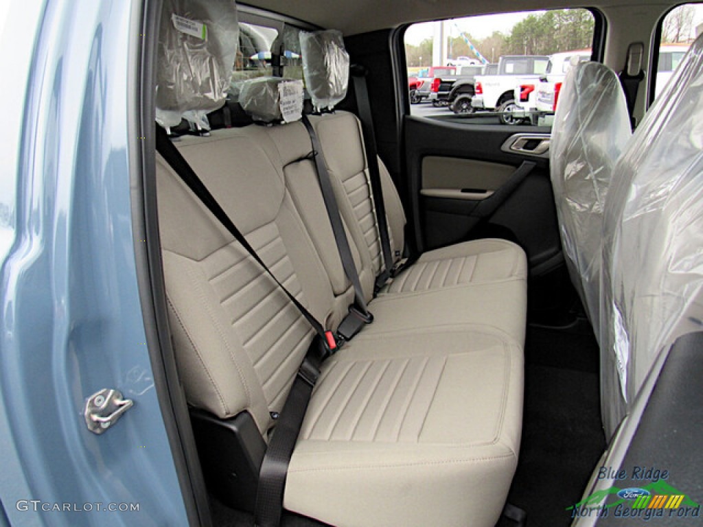 2023 Ford Ranger XLT SuperCrew 4x4 Rear Seat Photo #145621599