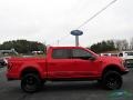 2022 Race Red Ford F150 Tuscany Black Ops Lariat SuperCrew 4x4  photo #6