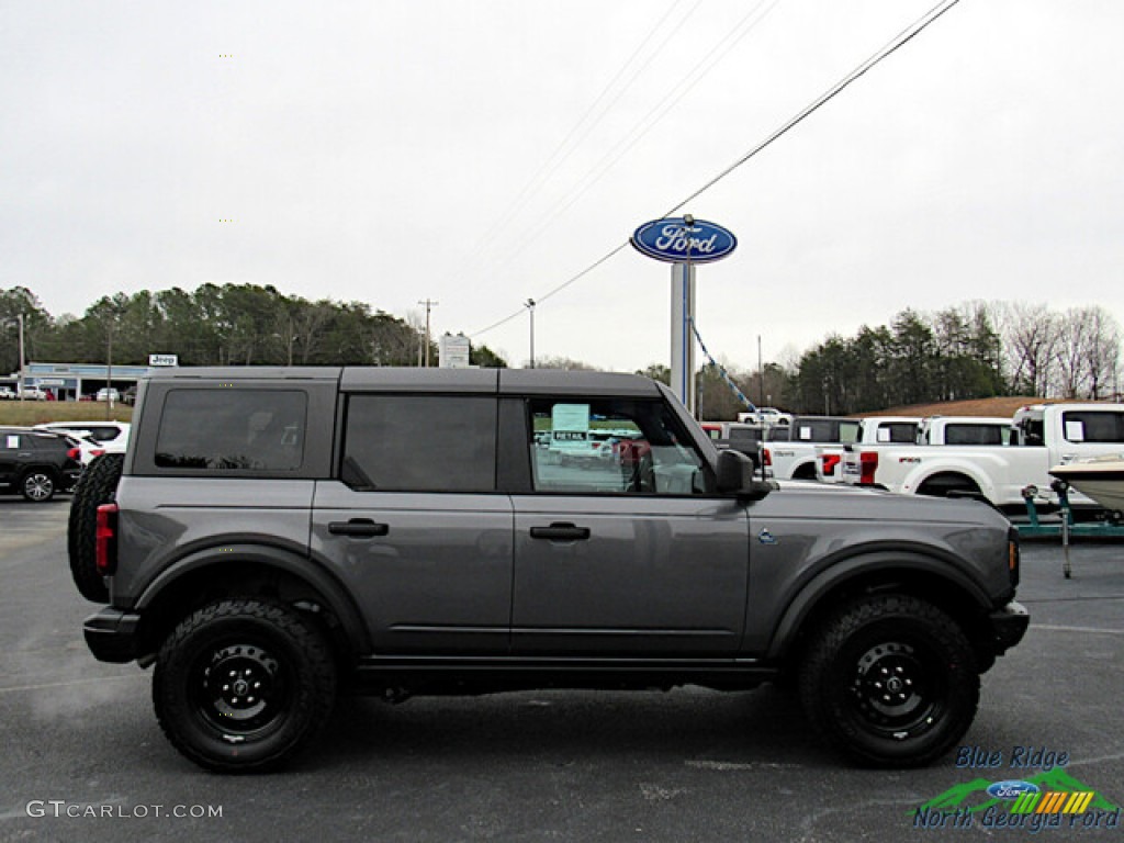 2023 Bronco Black Diamond 4X4 4-Door - Carbonized Gray Metallic / Dark Space Gray photo #6