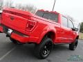 2022 Race Red Ford F150 Tuscany Black Ops Lariat SuperCrew 4x4  photo #28