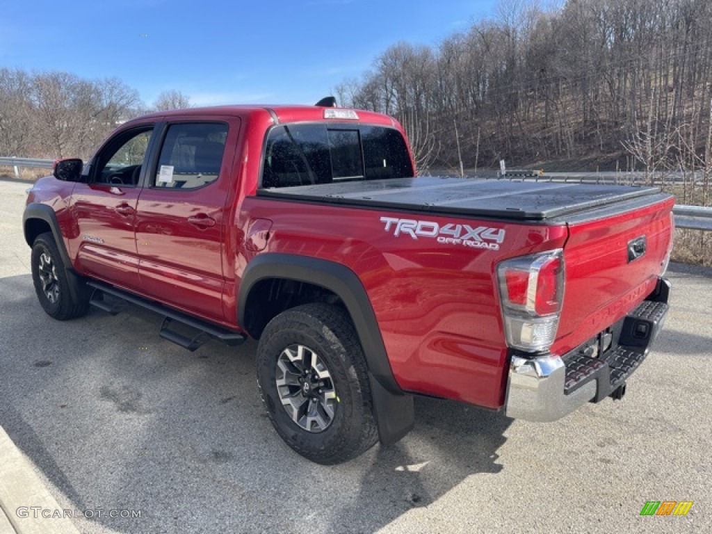 2023 Tacoma TRD Off Road Double Cab 4x4 - Barcelona Red Metallic / Black/Cement photo #2