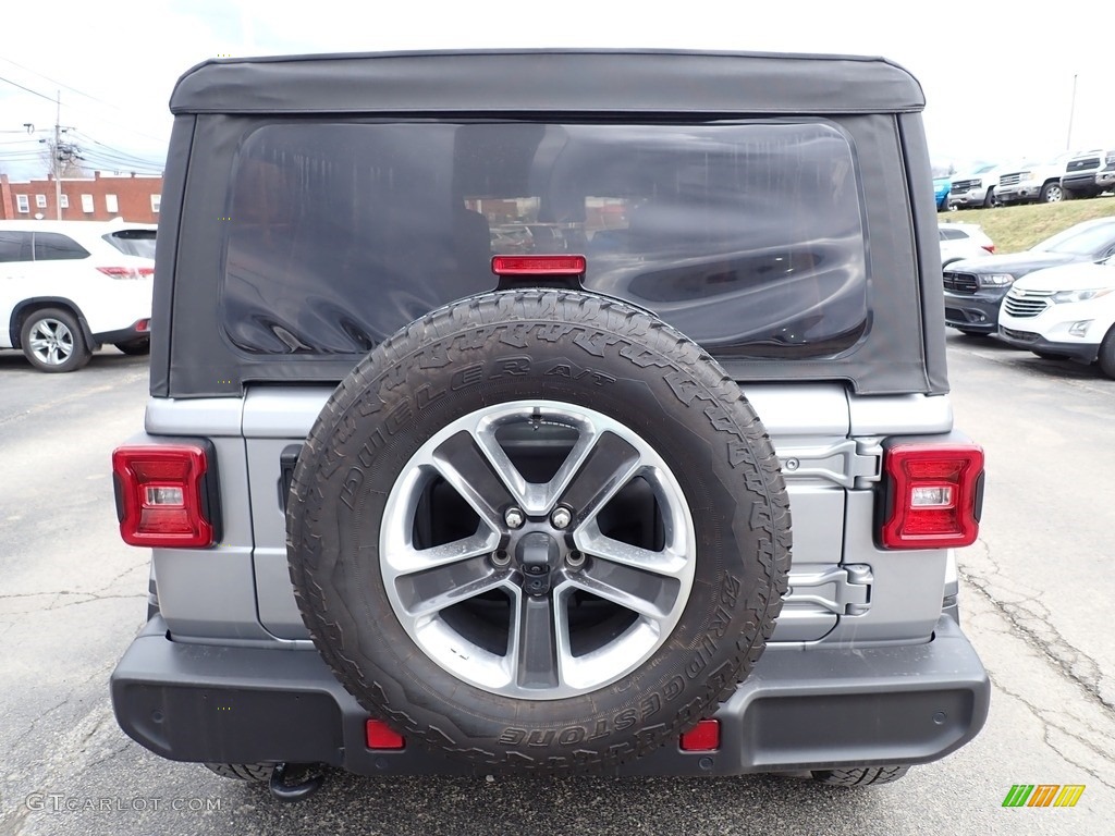 2021 Wrangler Unlimited Sahara 4x4 - Billet Silver Metallic / Black photo #4