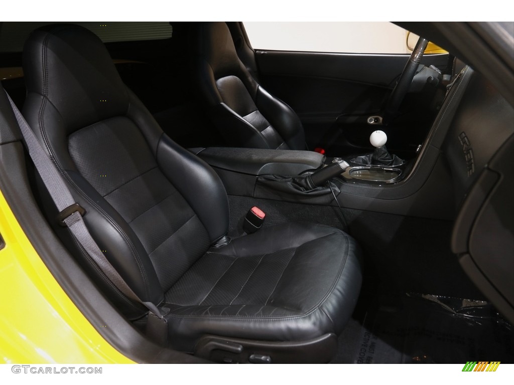 2010 Corvette Coupe - Velocity Yellow / Ebony Black photo #21