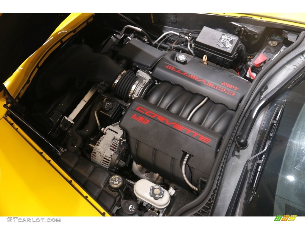 2010 Corvette Coupe - Velocity Yellow / Ebony Black photo #24