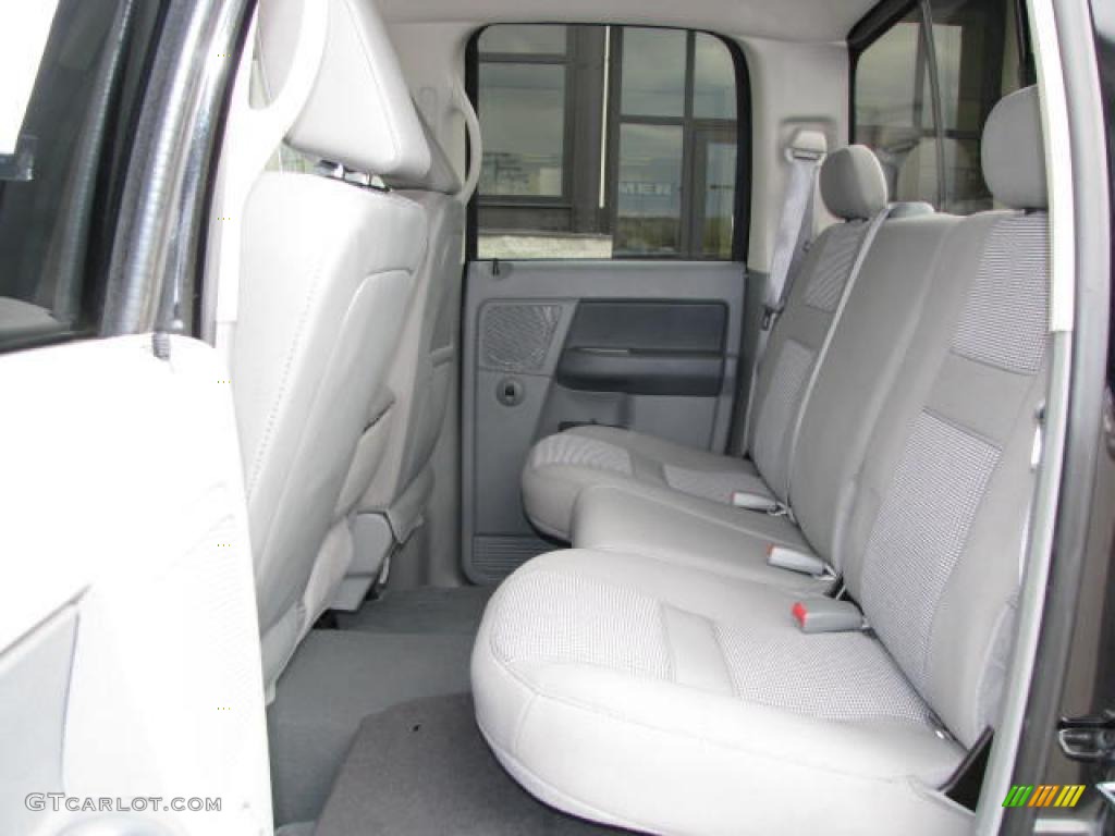 2008 Ram 1500 Big Horn Edition Quad Cab 4x4 - Brilliant Black Crystal Pearl / Medium Slate Gray photo #8