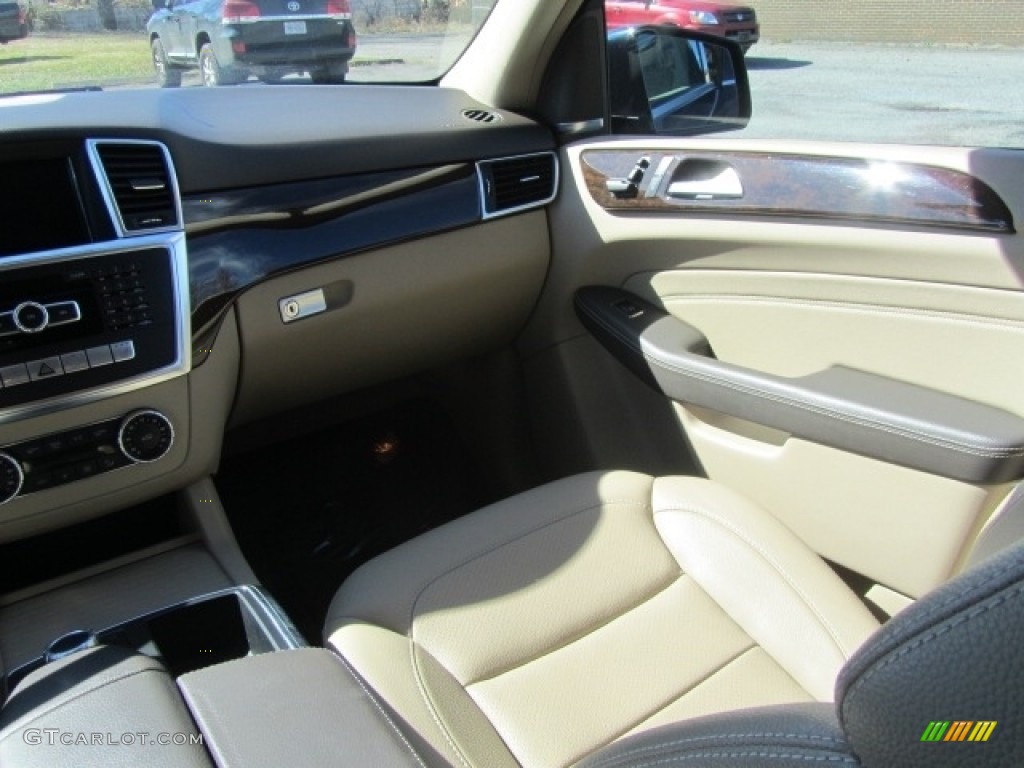 2014 ML 350 4Matic - Lunar Blue Metallic / Almond Beige photo #14