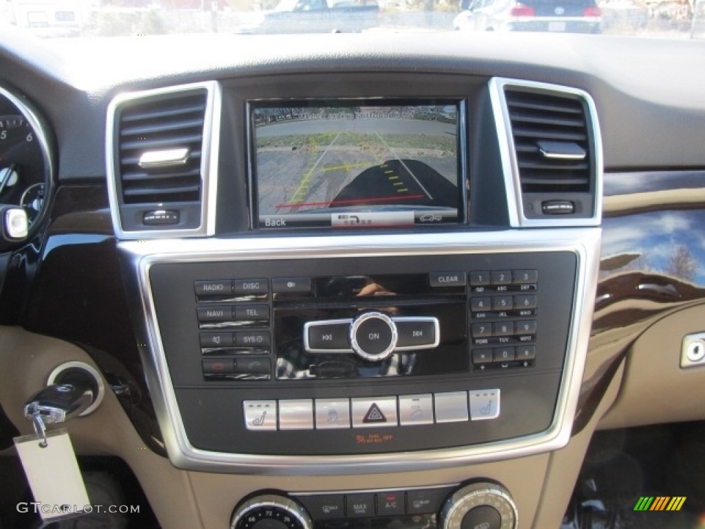 2014 ML 350 4Matic - Lunar Blue Metallic / Almond Beige photo #15
