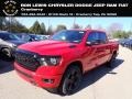 2023 Flame Red Ram 1500 Big Horn Night Edition Crew Cab 4x4  photo #1