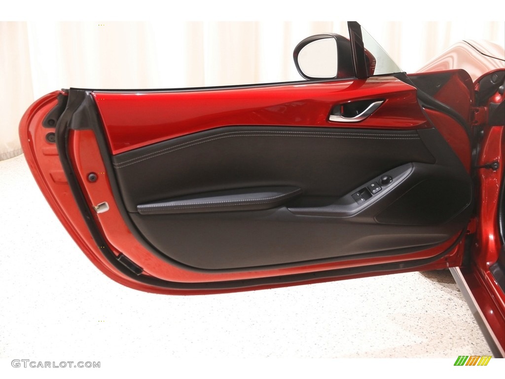2022 Mazda MX-5 Miata RF Grand Touring Black Door Panel Photo #145623575