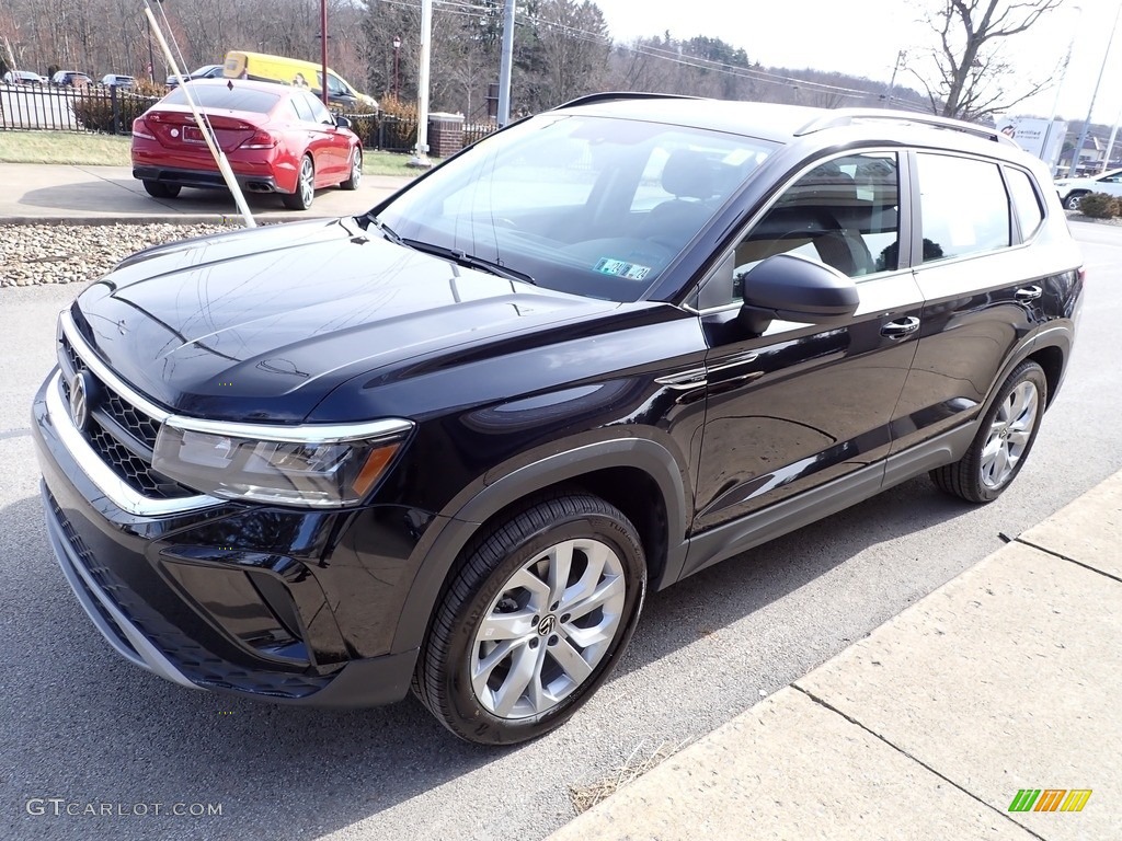 Deep Black Pearl 2023 Volkswagen Taos S 4Motion Exterior Photo #145623617