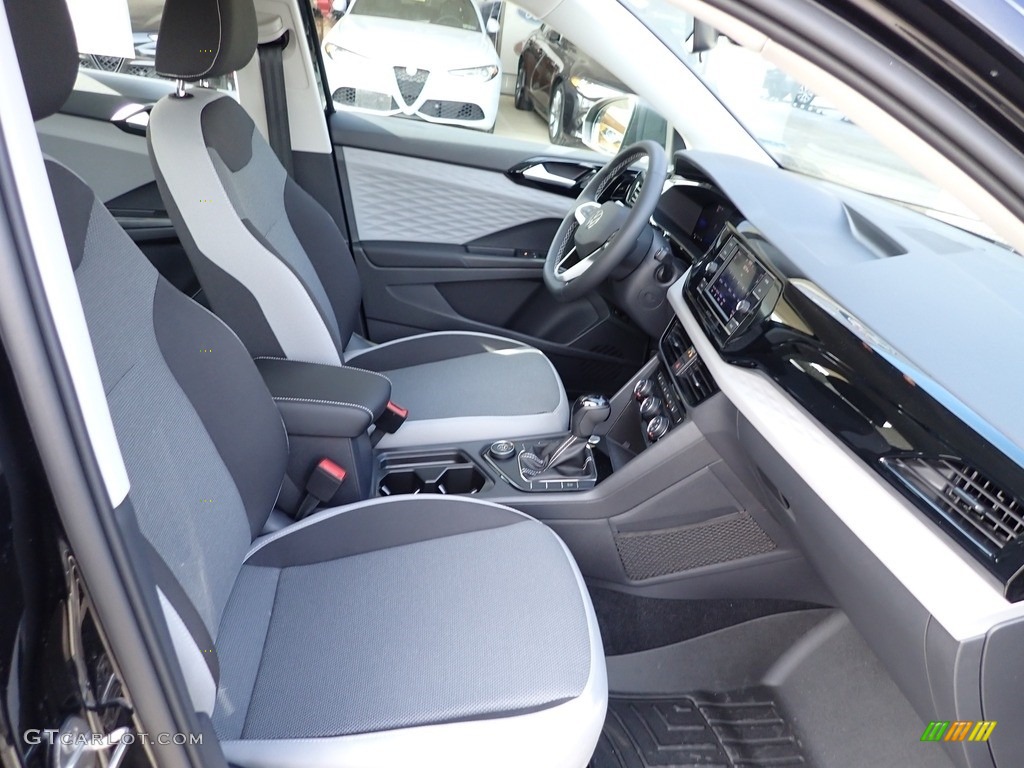 Gray/Black Interior 2023 Volkswagen Taos S 4Motion Photo #145623791