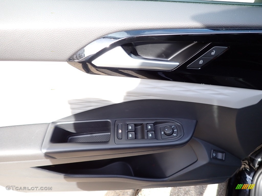 2023 Volkswagen Taos S 4Motion Gray/Black Door Panel Photo #145623845