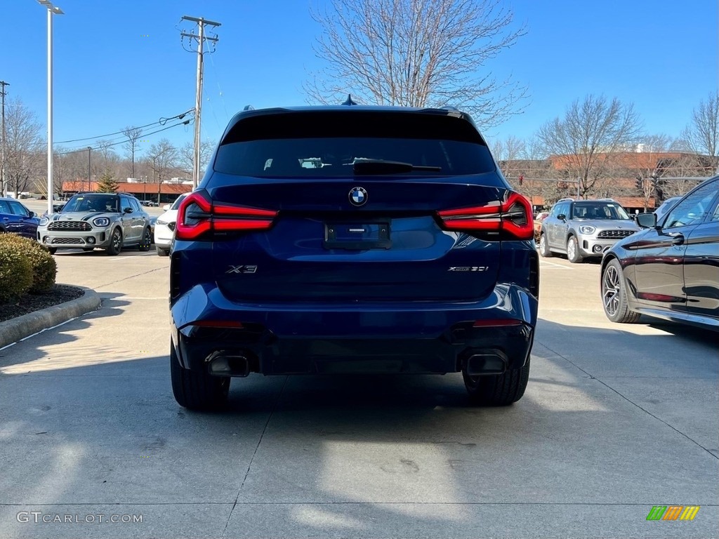 2023 X3 xDrive30i - Phytonic Blue Metallic / Cognac photo #5