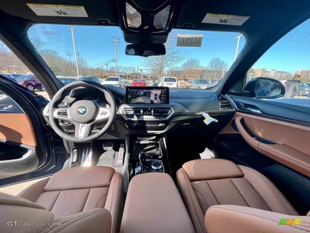 2023 X3 xDrive30i - Phytonic Blue Metallic / Cognac photo #10