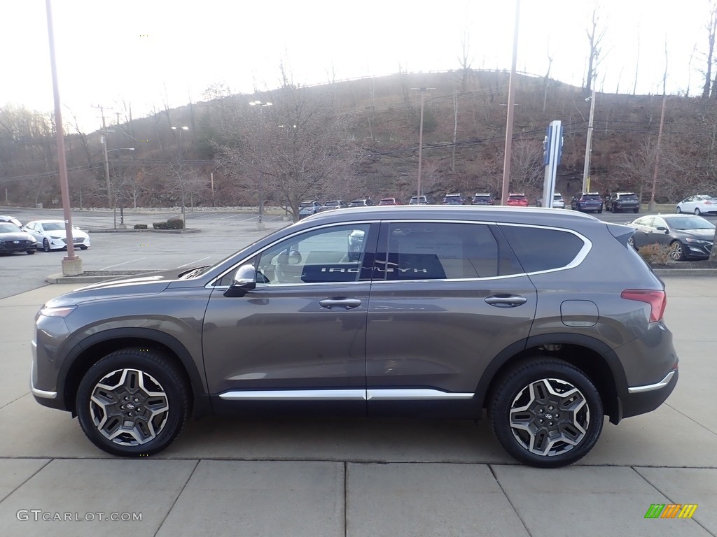 Portofino Gray 2023 Hyundai Santa Fe Hybrid SEL Convenience AWD Plug-In Hybrid Exterior Photo #145624760