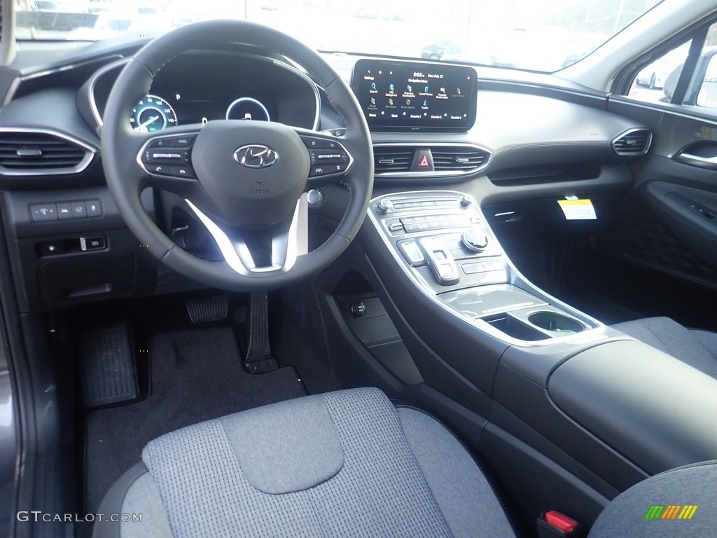 Black Interior 2023 Hyundai Santa Fe Hybrid SEL Convenience AWD Plug-In Hybrid Photo #145624904