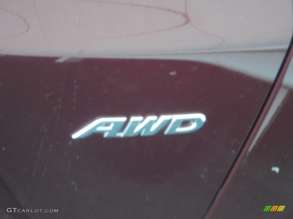 2018 CR-V EX AWD - Basque Red Pearl II / Gray photo #8