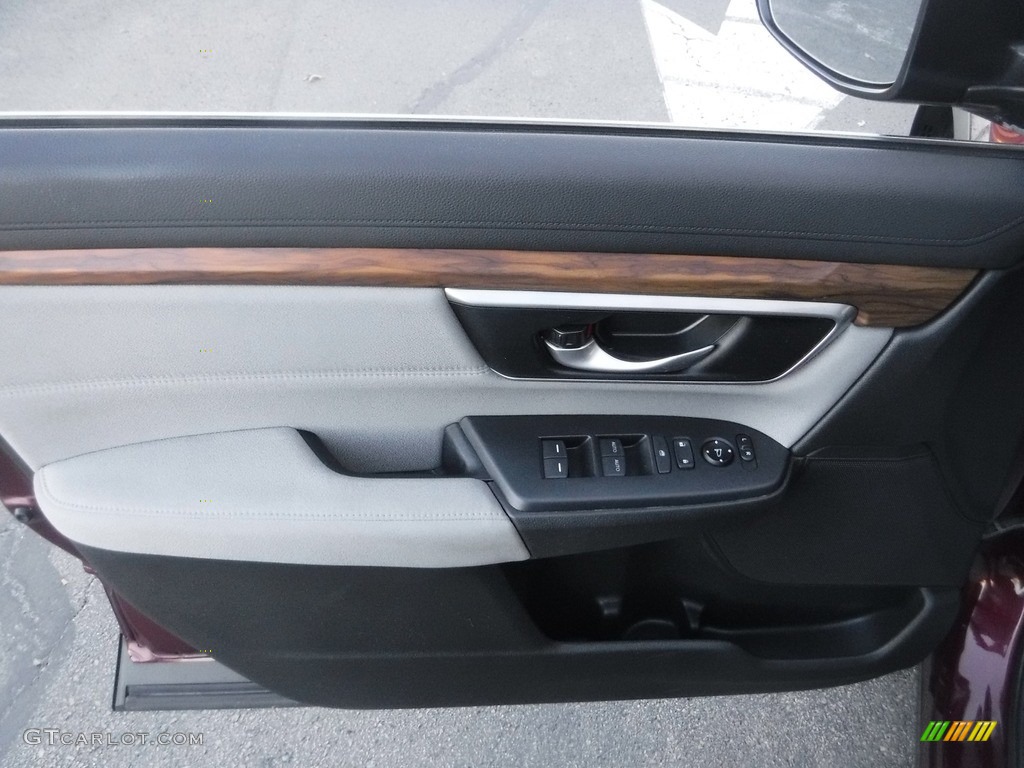 2018 CR-V EX AWD - Basque Red Pearl II / Gray photo #14