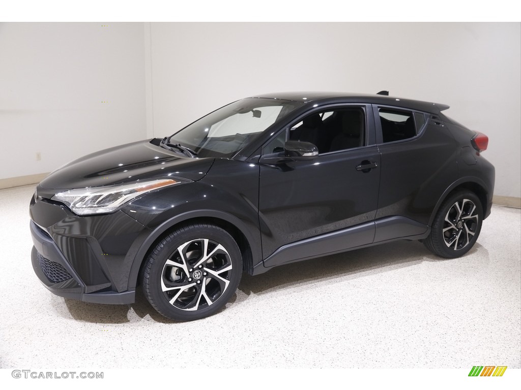 Black Sand Pearl 2022 Toyota C-HR XLE Exterior Photo #145625591