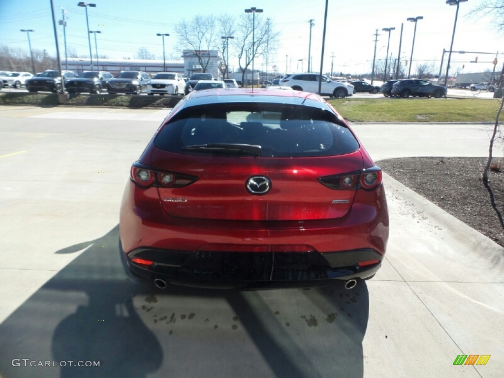 2023 Mazda3 2.5 S Select Hatchback - Soul Red Crystal Metallic / Black photo #5