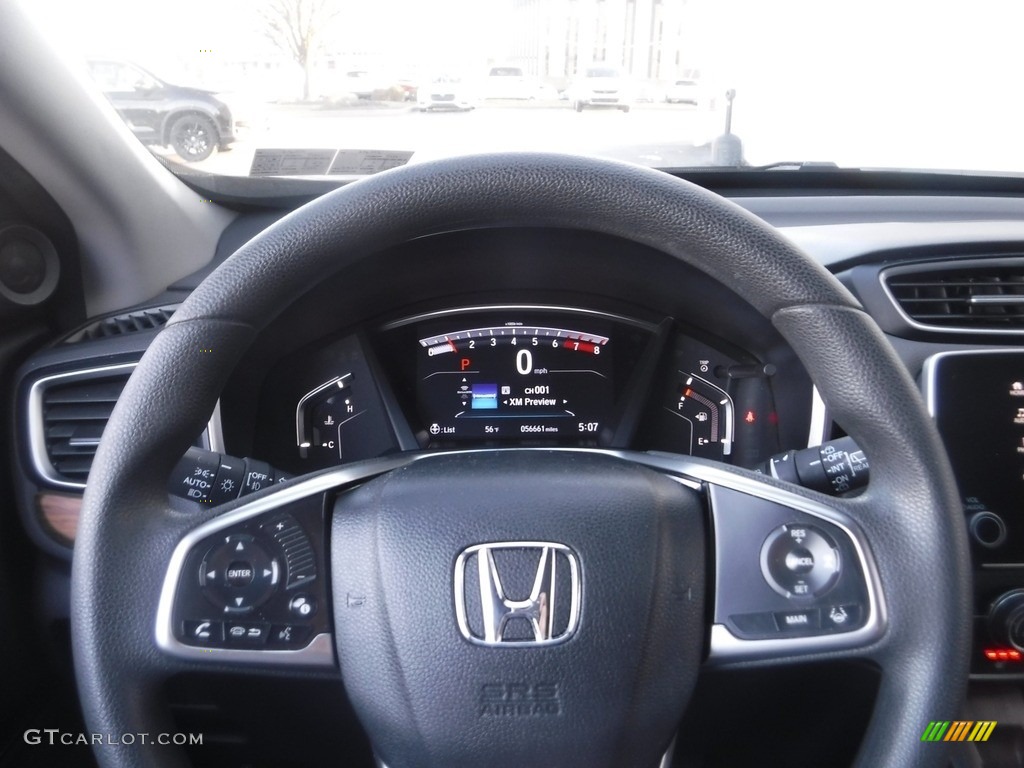 2018 CR-V EX AWD - Basque Red Pearl II / Gray photo #25
