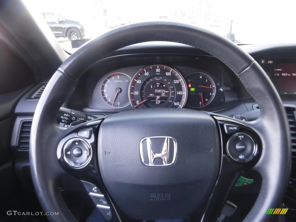 2017 Accord Sport Sedan - White Orchid Pearl / Black photo #15