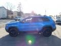 2022 Hydro Blue Pearl Jeep Cherokee Trailhawk 4x4  photo #10