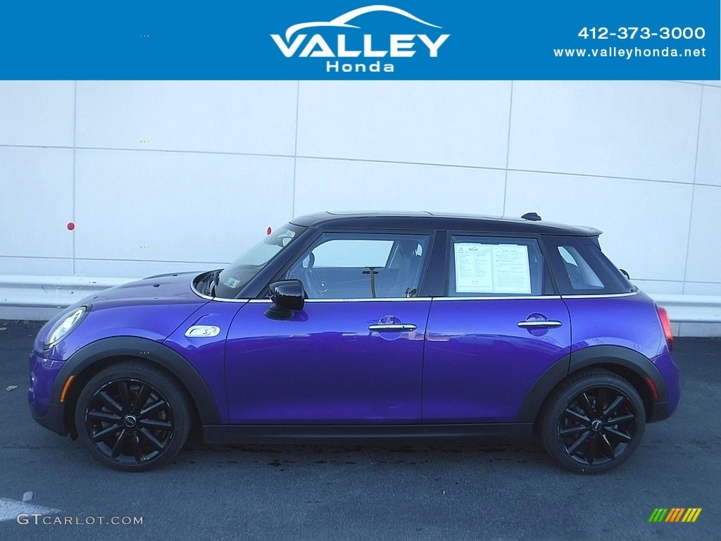 2020 Hardtop Cooper S 4 Door - Starlight Blue Metallic / Carbon Black photo #2