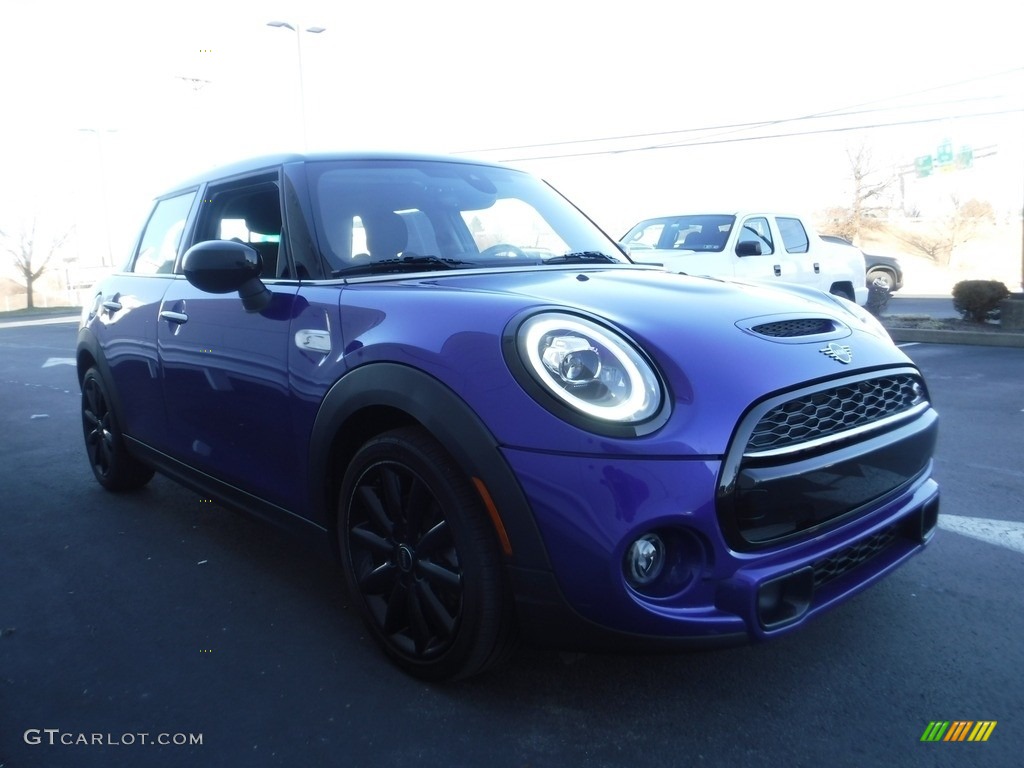 2020 Hardtop Cooper S 4 Door - Starlight Blue Metallic / Carbon Black photo #6