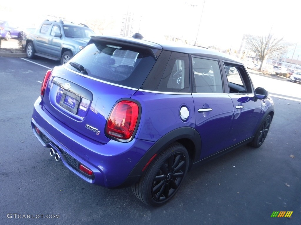 2020 Hardtop Cooper S 4 Door - Starlight Blue Metallic / Carbon Black photo #7