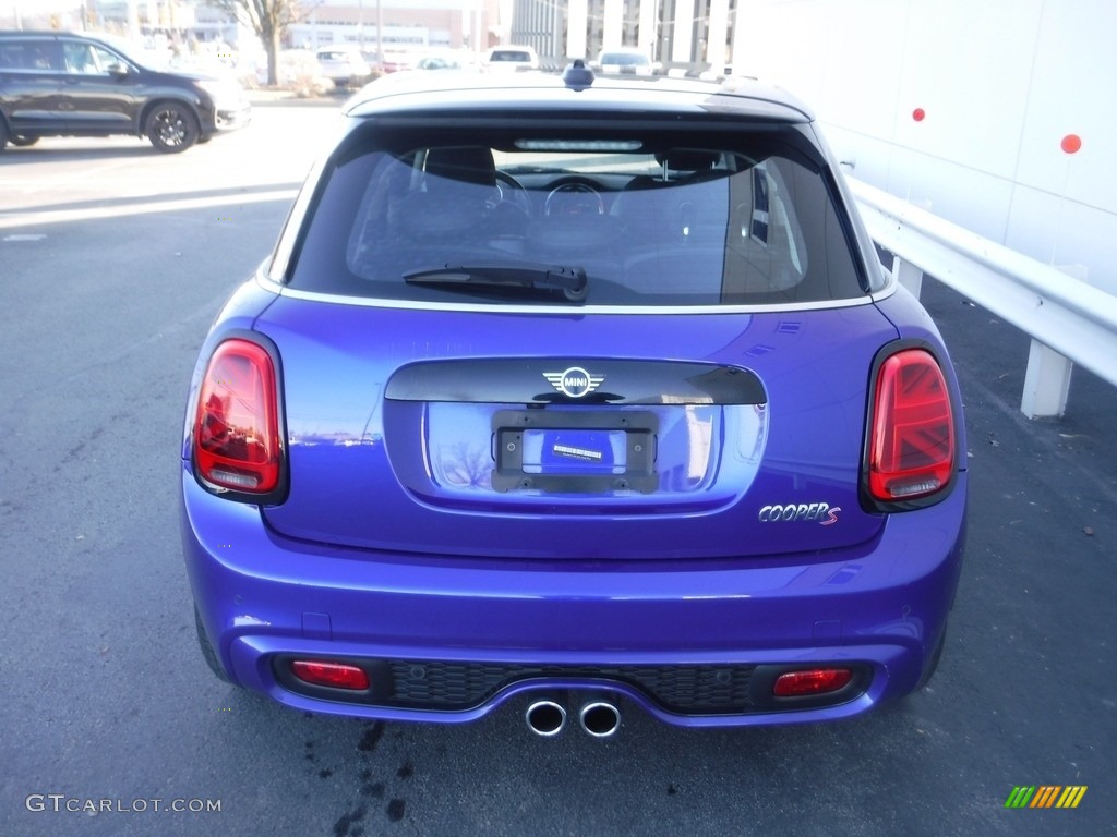 2020 Hardtop Cooper S 4 Door - Starlight Blue Metallic / Carbon Black photo #8