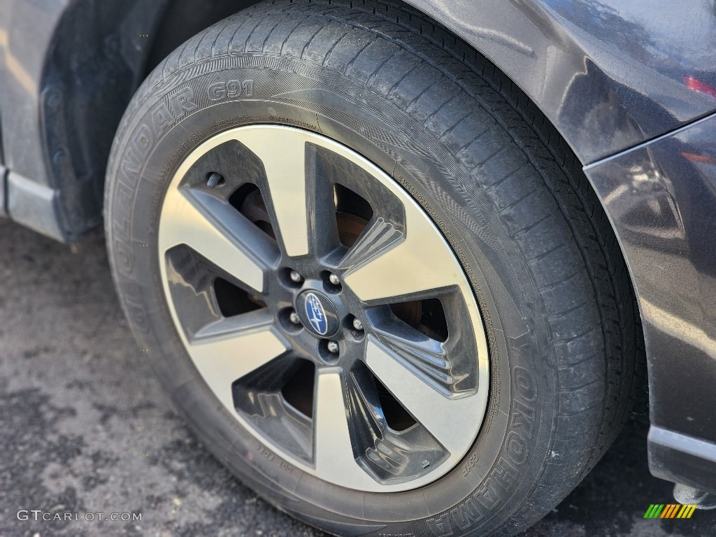 2017 Forester 2.5i Limited - Dark Gray Metallic / Gray photo #7