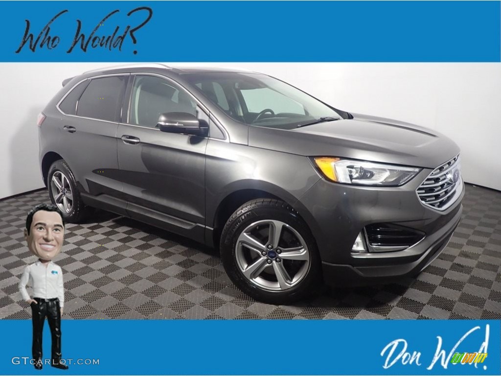 2019 Edge SEL AWD - Stone Gray / Ebony photo #1