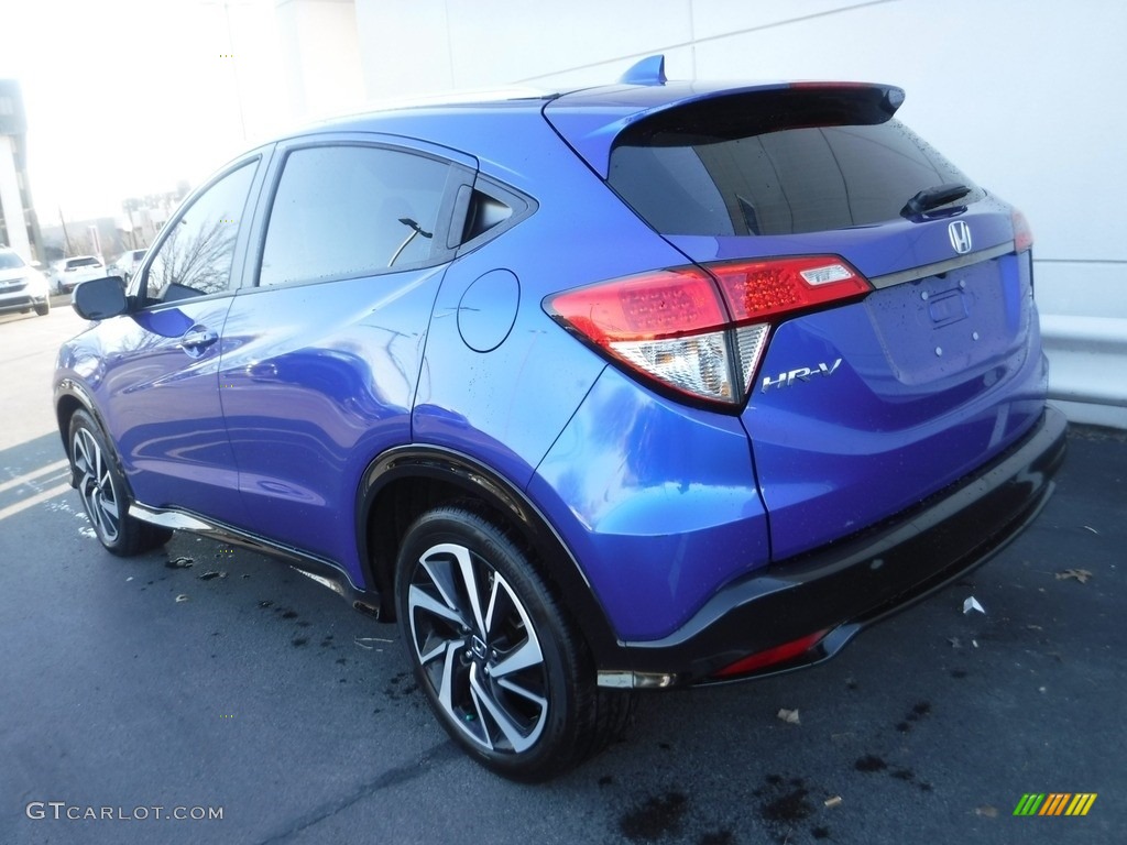 2020 HR-V Sport AWD - Aegean Blue Metallic / Black photo #10