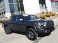 2022 Magnetic Gray Metallic Toyota Tacoma TRD Off Road Double Cab 4x4  photo #1