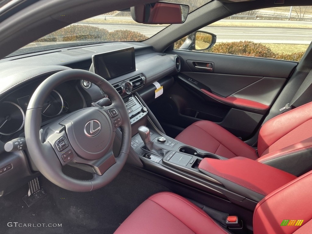2023 IS 300 AWD - Caviar / Rioja Red photo #2