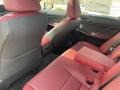 2023 Lexus IS Rioja Red Interior Rear Seat Photo