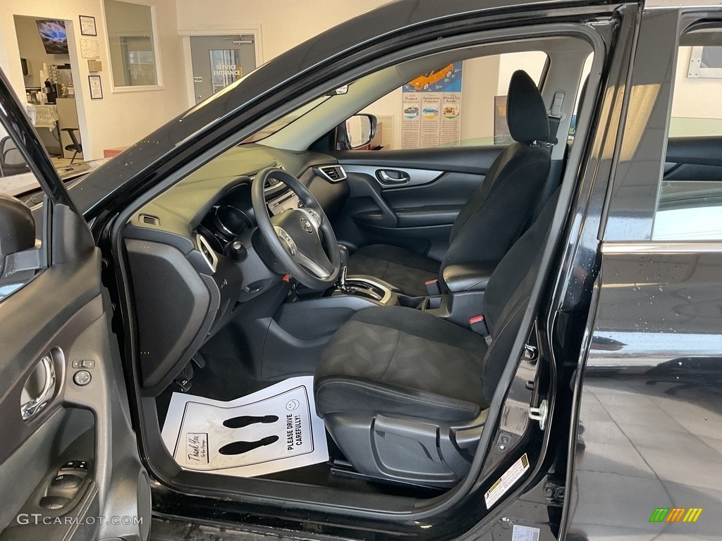 2016 Rogue S AWD - Magnetic Black / Charcoal photo #2