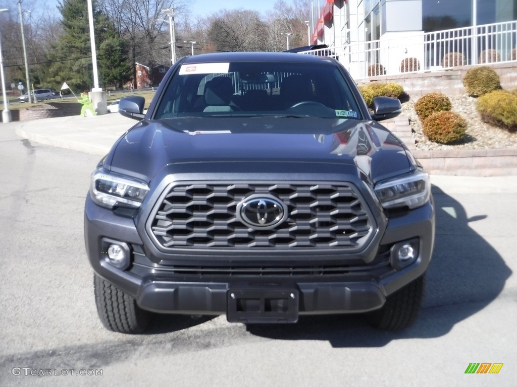 2022 Tacoma TRD Off Road Double Cab 4x4 - Magnetic Gray Metallic / Cement/Black photo #11