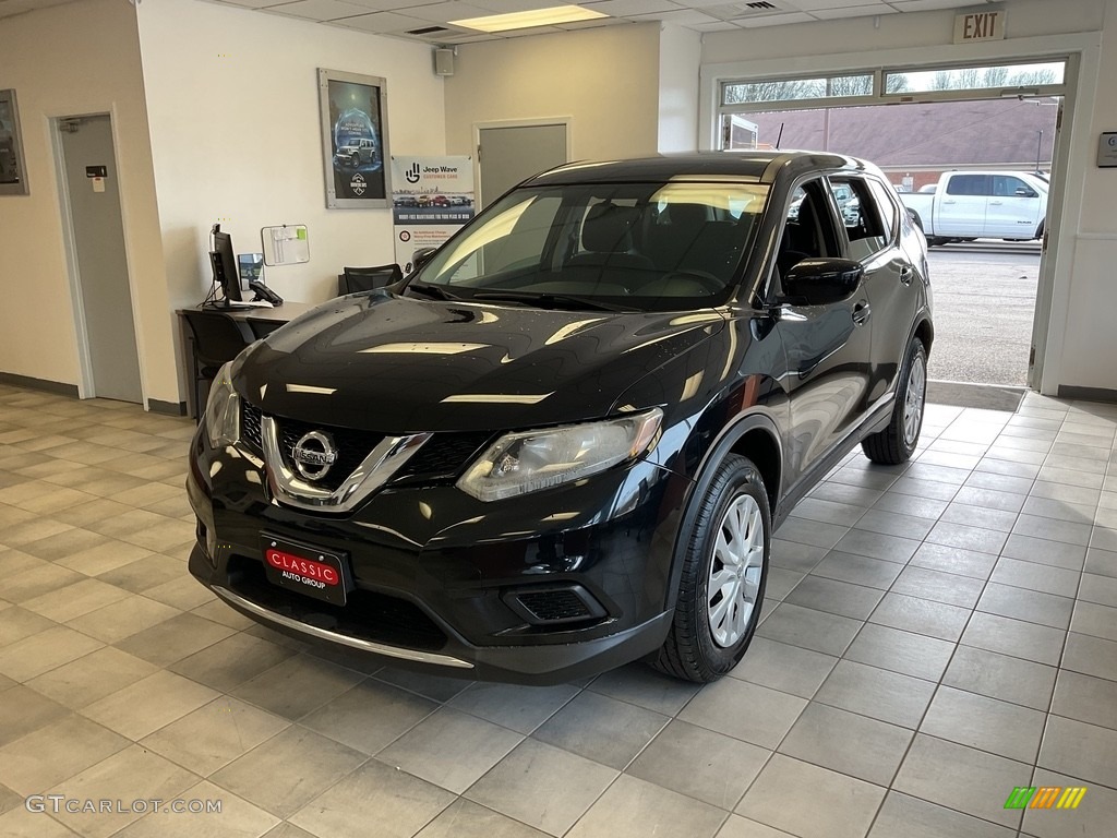 2016 Rogue S AWD - Magnetic Black / Charcoal photo #7