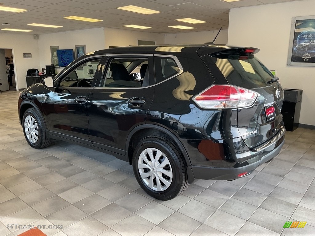 2016 Rogue S AWD - Magnetic Black / Charcoal photo #8