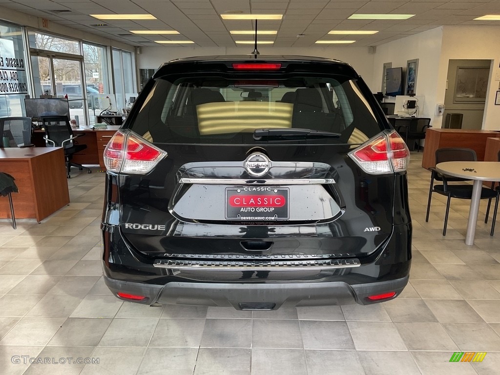 2016 Rogue S AWD - Magnetic Black / Charcoal photo #9