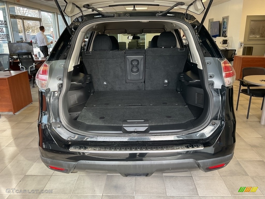 2016 Rogue S AWD - Magnetic Black / Charcoal photo #10