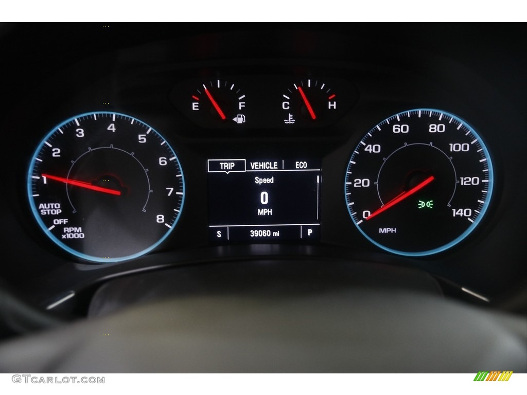 2020 Equinox LS - Midnight Blue Metallic / Ash Gray photo #8