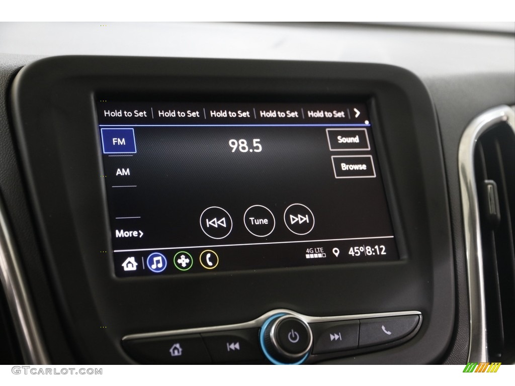 2020 Equinox LS - Midnight Blue Metallic / Ash Gray photo #10